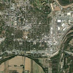 Kansas State University 2012 Harry Road Manhattan KS Satellite Map