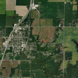 Shelburn High Resolution Satellite Map