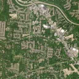 Dent High Resolution Satellite Map