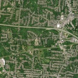 Monfort Heights High Resolution Satellite Map