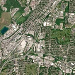 Elmwood Place High Resolution Satellite Map