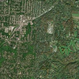 The Village of Indian Hill High Resolution Satellite Map