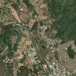 Carbonia High Resolution Satellite Map