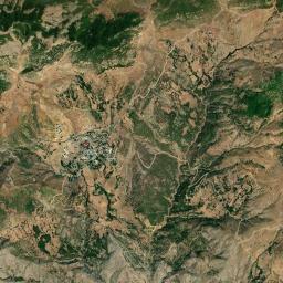 Nazımiye İlçesi High Resolution Satellite Map