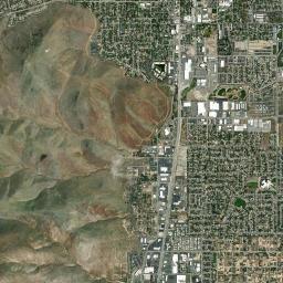Carson City High Resolution Satellite Map