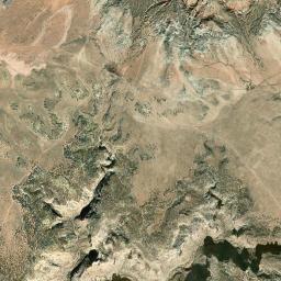 Aerial view of Cedar Mountain area