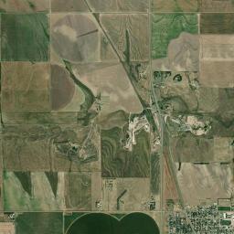 Oakley High Resolution Satellite Map