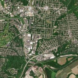 Fairfax High Resolution Satellite Map