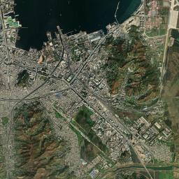 Wŏnsan High Resolution Satellite Map
