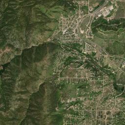 Palmer Lake High Resolution Satellite Map