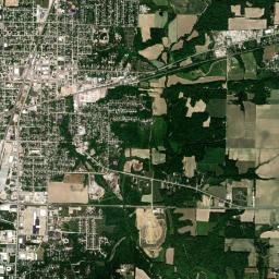 Effingham High Resolution Satellite Map