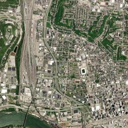 Ezzard Charles Drive Cincinnati OH Satellite Map