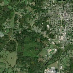 Wellston High Resolution Satellite Map