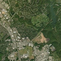 Derwood High Resolution Satellite Map
