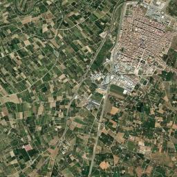Carcaixent High Resolution Satellite Map