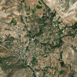 Özvatan İlçesi High Resolution Satellite Map