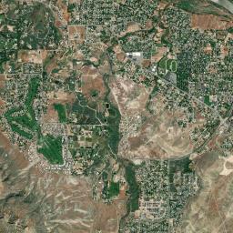 Redlands High Resolution Satellite Map
