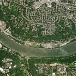 Delhi Hills High Resolution Satellite Map