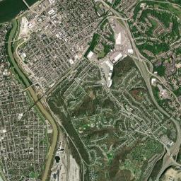 Newport High Resolution Satellite Map