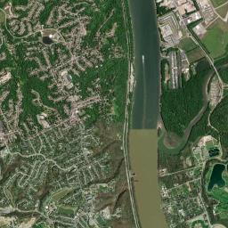 Fort Thomas High Resolution Satellite Map