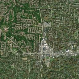 Fruit Hill High Resolution Satellite Map