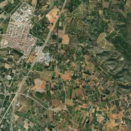 La Pobla Llarga High Resolution Satellite Map