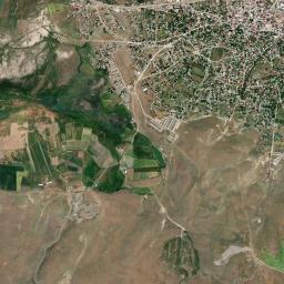 Bulanık High Resolution Satellite Map