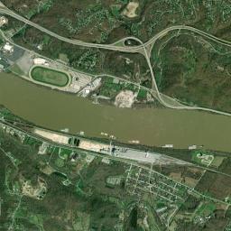 Silver Grove High Resolution Satellite Map