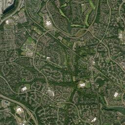 Ashburn High Resolution Satellite Map