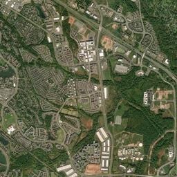 University Center High Resolution Satellite Map