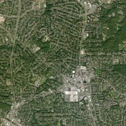 Wheaton High Resolution Satellite Map