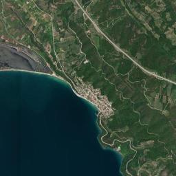 Menídi High Resolution Satellite Map