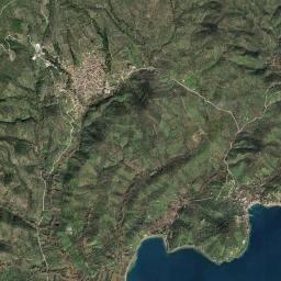 Pteleós High Resolution Satellite Map