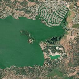 Clearlake Oaks High Resolution Satellite Map