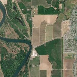 Plumas Lake High Resolution Satellite Map