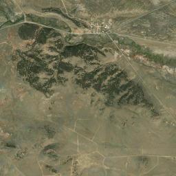 Aerial view of Hartsel Mining District