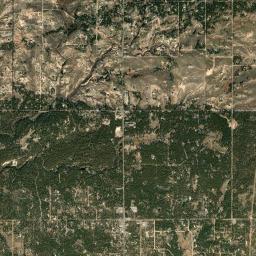 12510 Black Forest Road, Colorado Springs Satellite Map