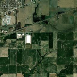 Saint Elmo High Resolution Satellite Map