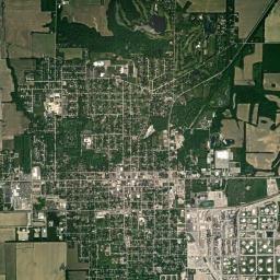 Robinson High Resolution Satellite Map