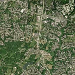 Oakbrook High Resolution Satellite Map