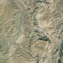 Aerial view of Hills by Colorado River