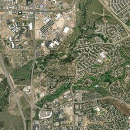 Summerset Drive Colorado Springs CO Satellite Map