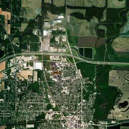 Vandalia High Resolution Satellite Map