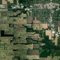 Newton High Resolution Satellite Map