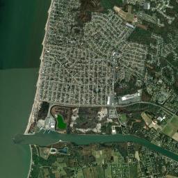North Cape May High Resolution Satellite Map