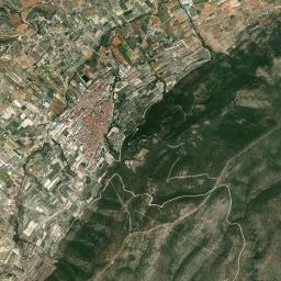 Enguera High Resolution Satellite Map