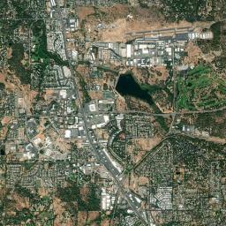 North Auburn High Resolution Satellite Map