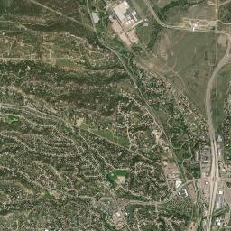 Ronald Reagan Hwy Colorado Springs CO Satellite Map