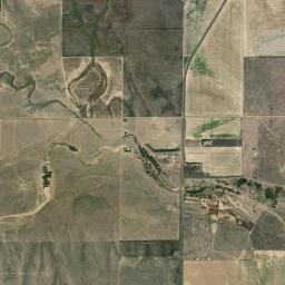 Aerial view of Sharon Springs