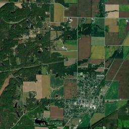 Worden High Resolution Satellite Map